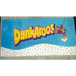 Terry Town - Dunkaroos Beach Towel RARE - 29” X 58” (Ultra Premium) Vintage